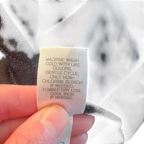 Pure Jill Pima cotton blend black snap button cardigan‎ - Picture 4 of 9